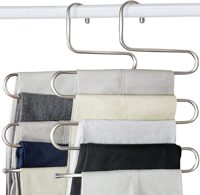 devesanter Non-Slip S-Shape Hangers (4-Pack)