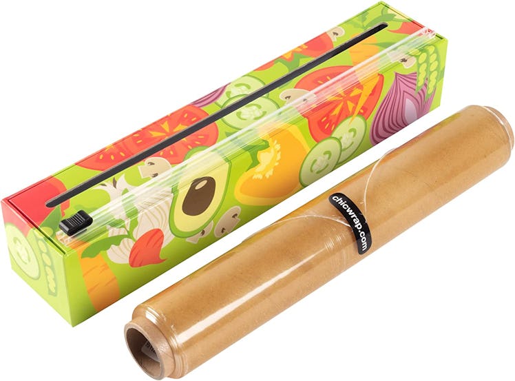 Chicwrap Veggies Refillable Plastic Wrap Dispenser