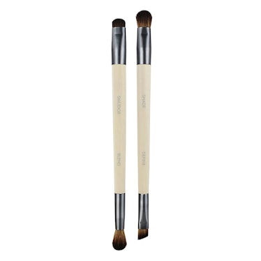 ecotools eye enhancing duo is the best dual sided brush for cream eyeshadows