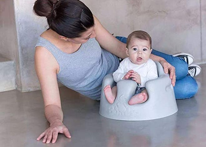 With a compact design, this Bumbo option is one of the best baby floor seats.
