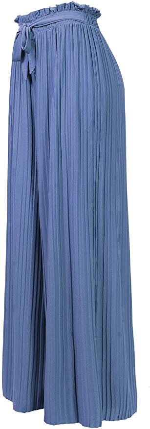 Design by Olivia Chiffon Pleated Palazzo Pants