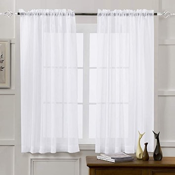 MYSTIC-HOME Sheer Curtains