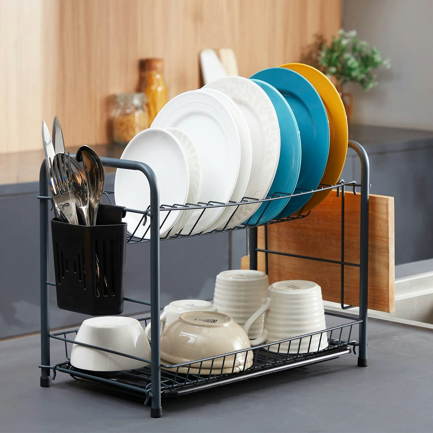Naturous 2-Tier Dish Drying Rack