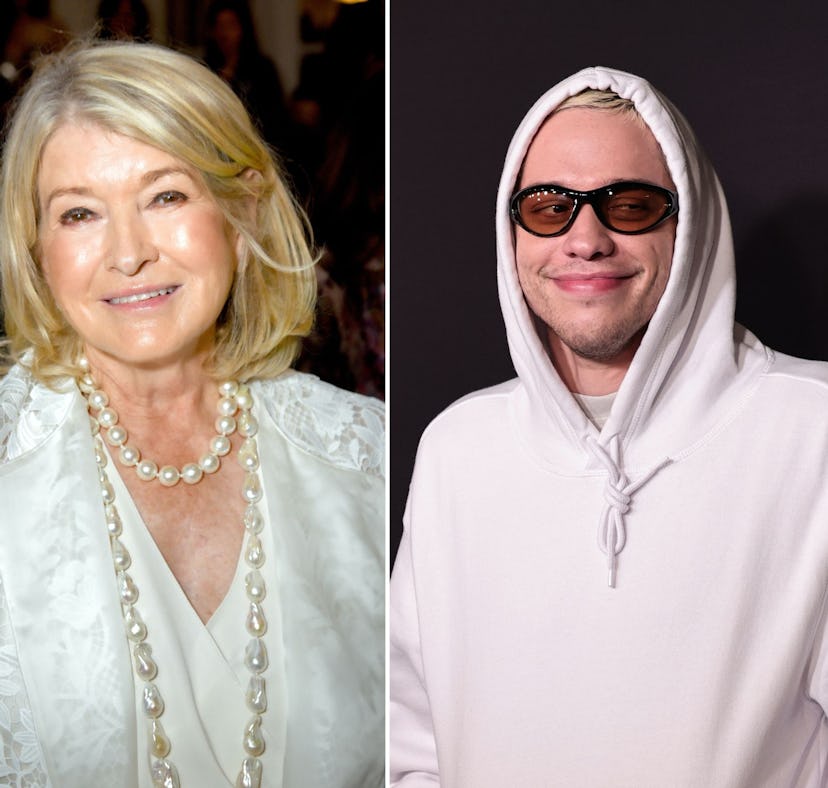 Martha Stewart said she would date Pete Davidson — and called him "sort of cute."