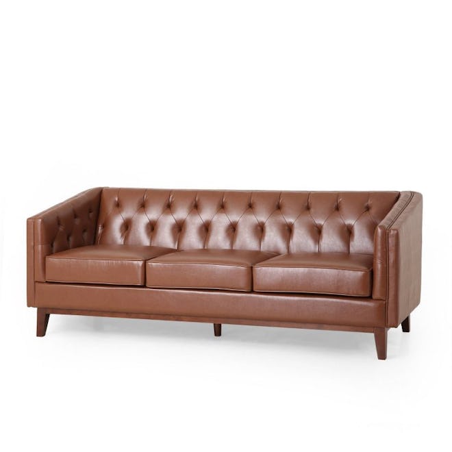 Ovando Contemporary Upholstered 3-Seater Sofa 