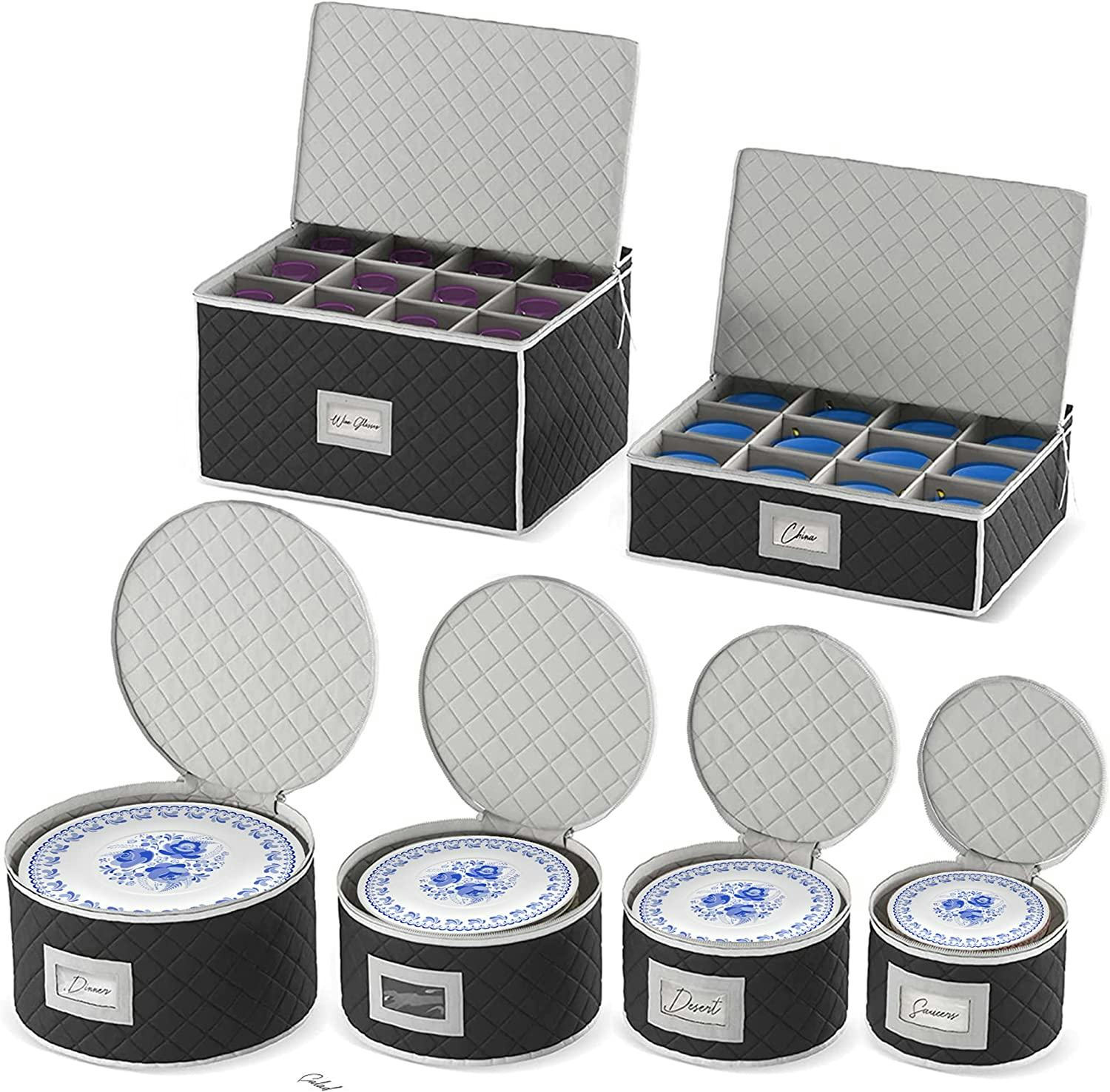 Woffit China Storage Containers (6-Pack)