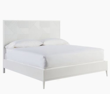 Malibu Bed, White Lacquer