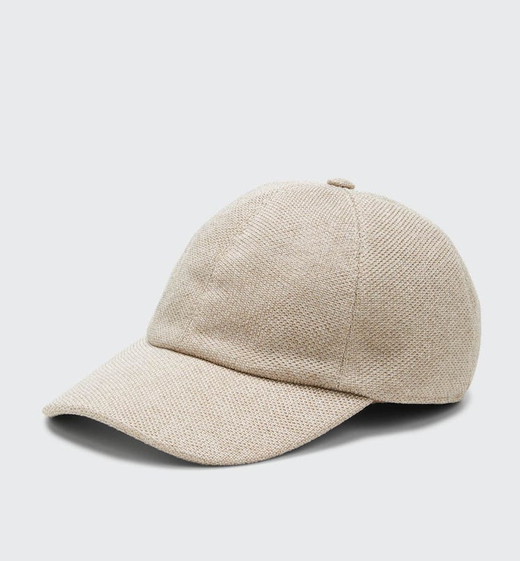 Caspian Silk Piqué Baseball Hat