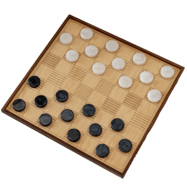 Amber Lewis Creator Collab - Wooden Checkers