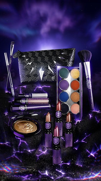 MAC COSMETICS AND MARVEL TEAMED UP FOR A SUPERCHARGED BLACK PANTHER MAKEUP COLLECTION
