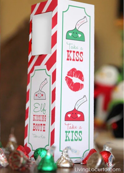 Elf Kissing Booth