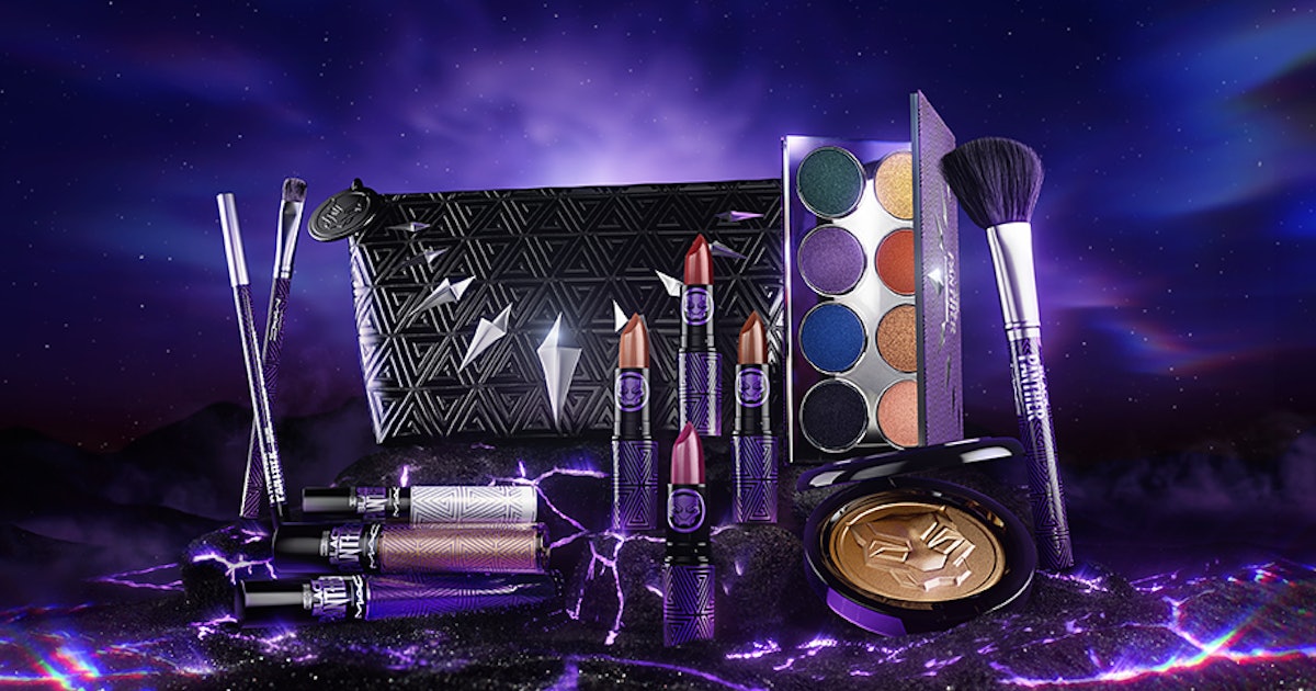 MAC Cosmetics And Marvel Teamed Up For A Supercharged Black Panther Makeup Collection