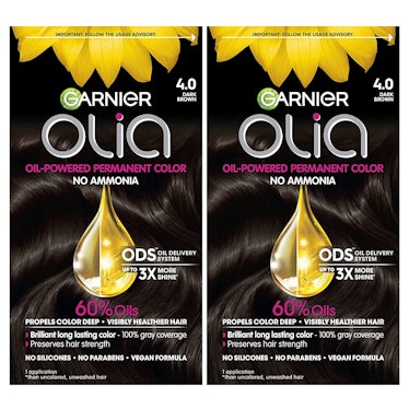 garnier olia ammonia free hair color is the best permanent hair dye for keratin treated hair