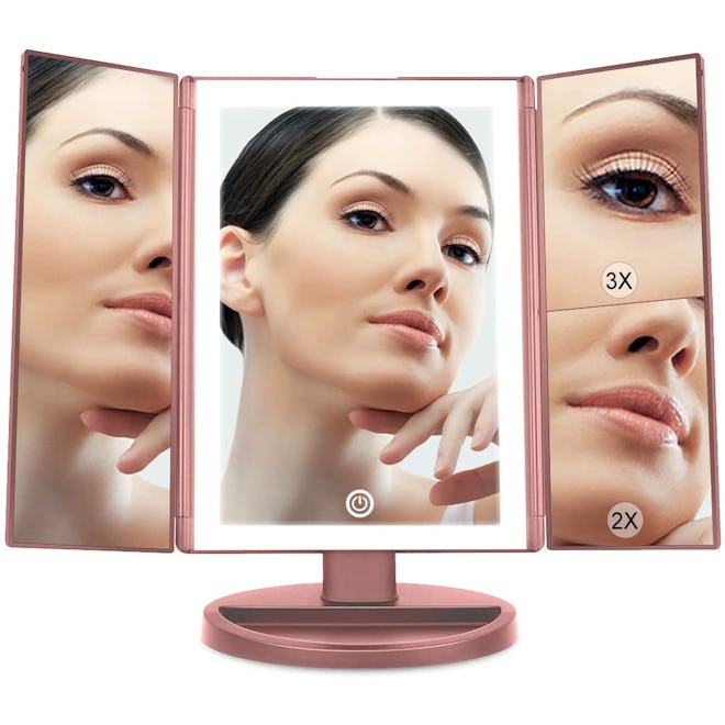 Beautyworks LED Backlit Makeup Vanity Mirror