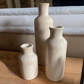 BIGIVACA Ceramic Vases (Set of 3)