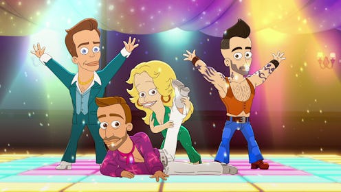 Nick Kroll as Lola with Boyz 4 Lyfe, in 'Big Mouth'