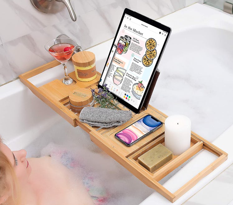 Homemaid Living Bamboo Bathtub Tray