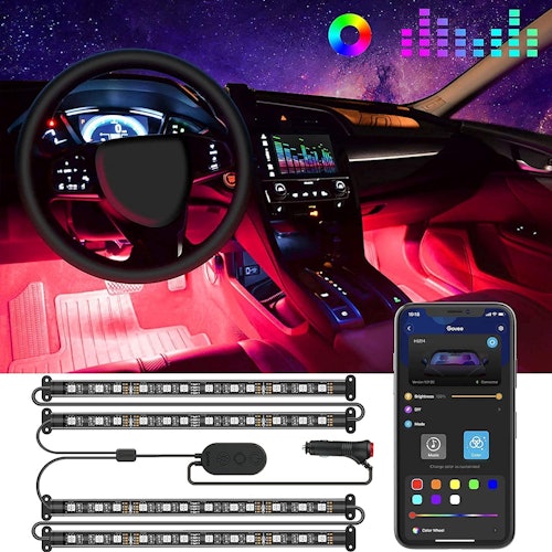 Govee Car LED Lights with App Control