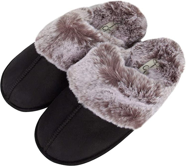 Jessica Simpson Faux Fur Slippers