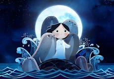 'The Song of the Sea' is a beautifully animated kids' movie that can have a calming effect.