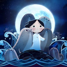 'The Song of the Sea' is a beautifully animated kids' movie that can have a calming effect.