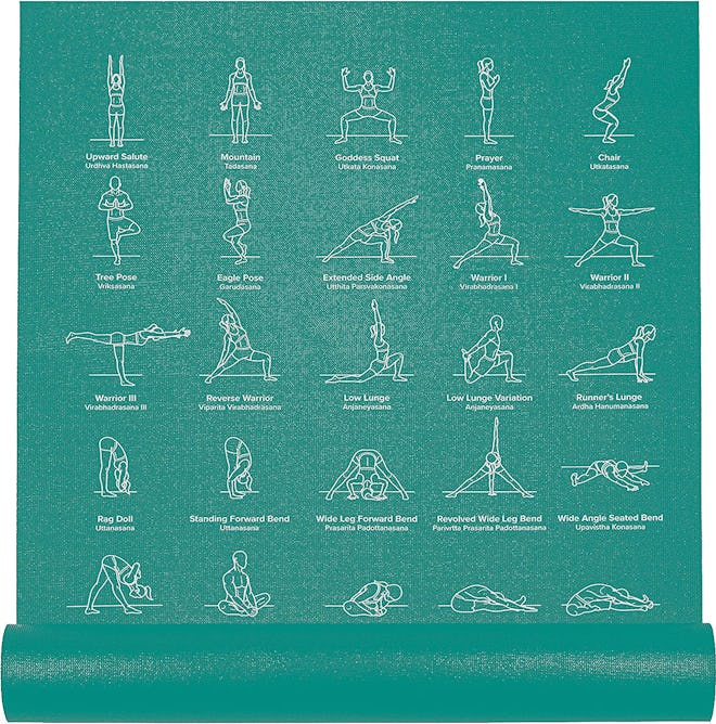 NewMe Instructional Yoga Mat 