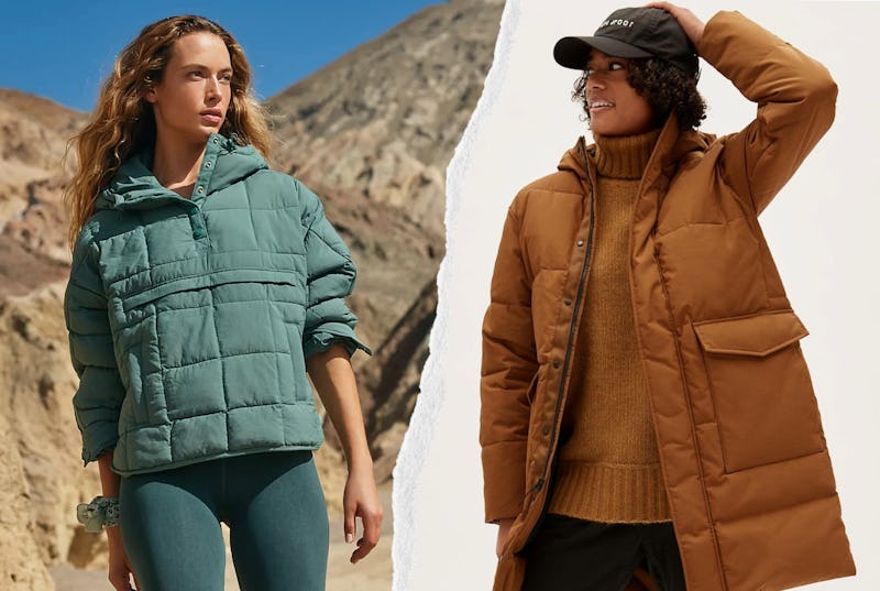 Vegan winter top jacket womens