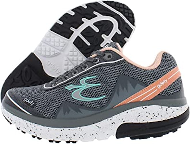 These walking shoes for metatarsalgia have a rocker design that helps you glide through each step.