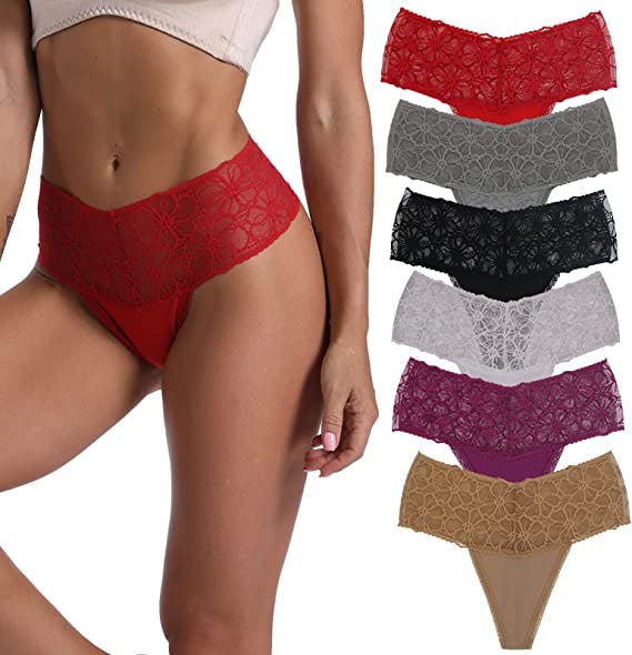 Delcroix Lace Thongs