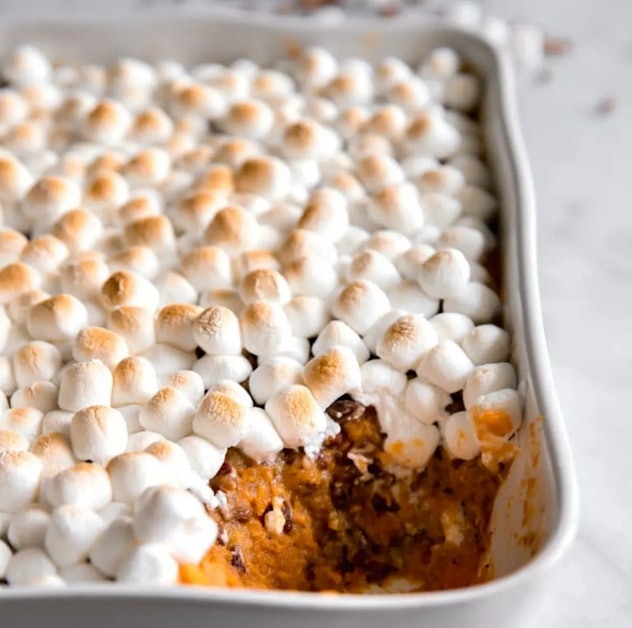 A classic sweet potato casserole is one of the best sweet potato recipes.