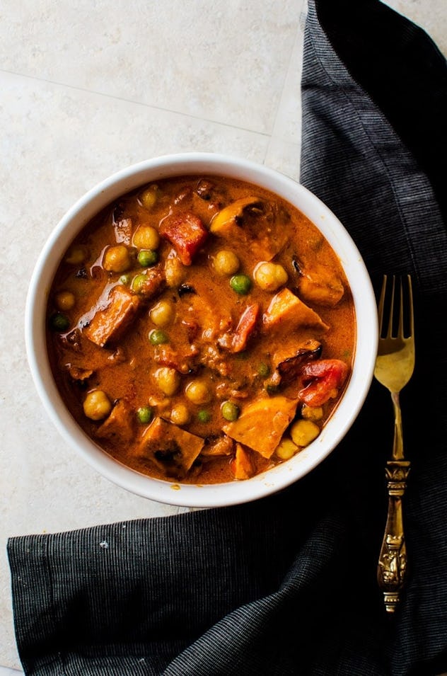 This sweet potato curry is a great sweet potato recipe to make for fall.