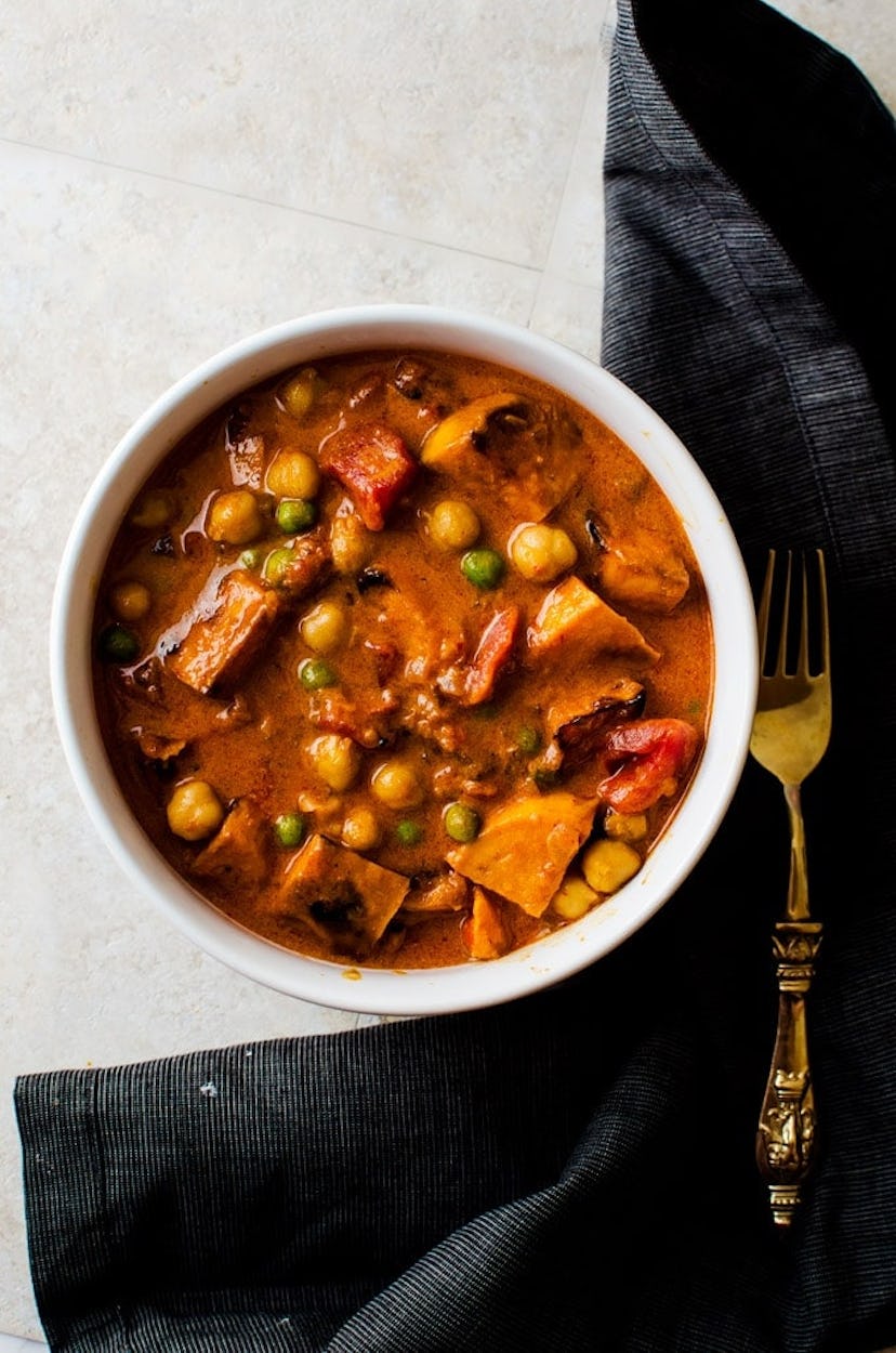 This sweet potato curry is a great sweet potato recipe to make for fall.