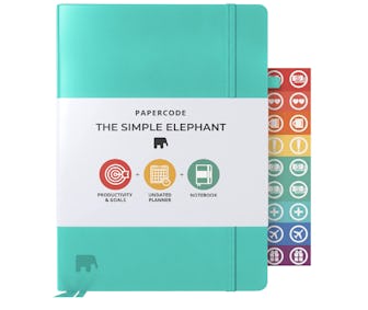PAPERCODE Simple Elephant Daily Planner 