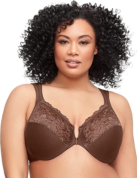Glamorise Wonderwire Front-Closure Bra