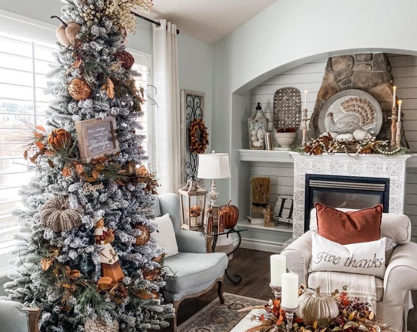 Thanksgiving Christmas tree