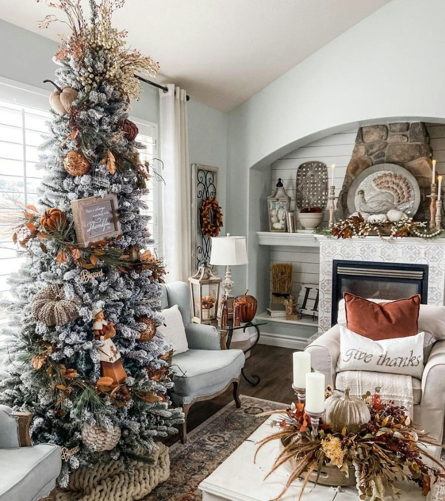 15 Thanksgiving Christmas Tree Ideas To Try At Home 15-thanksgiving-christmas-tree-ideas-to-try-at-home
