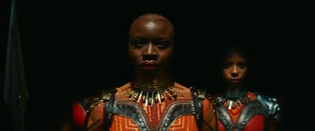 Danai Gurira as Okoye in Black Panther: Wakanda Forever