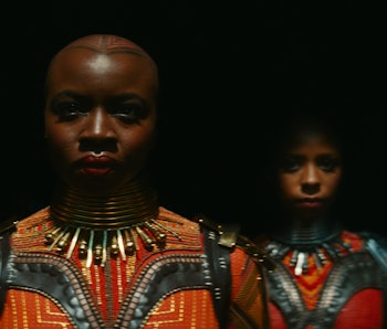 Danai Gurira as Okoye in Black Panther: Wakanda Forever