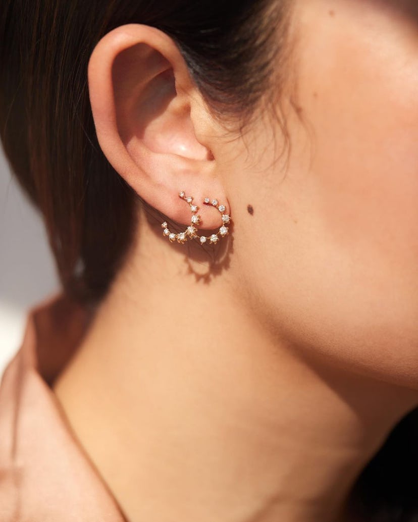 catbird hoop earrings