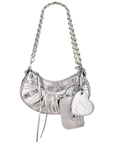 Balenciaga metallic Cagole XS bag