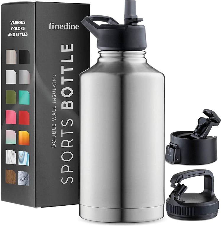 FineDine Triple-Insulated Stainless Steel Water Bottle 