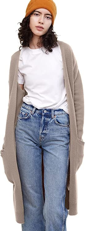 State Cashmere Mid-Length Cardigan