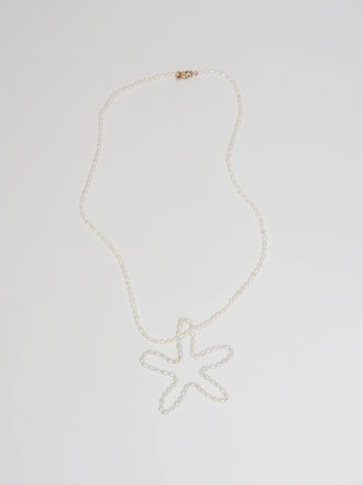 Pearl Flower Necklace