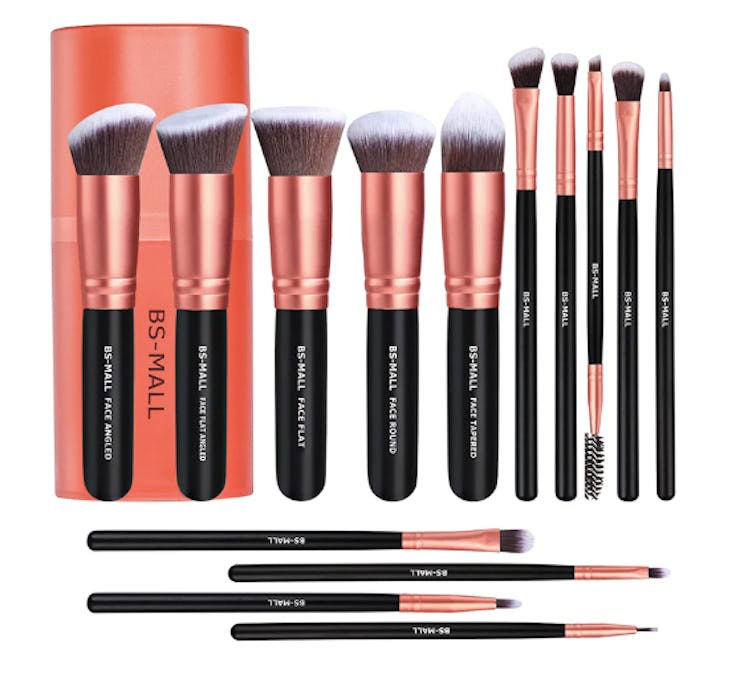 BS-MALL Premium Synthetic Makeup Brush Set (14-Pieces)