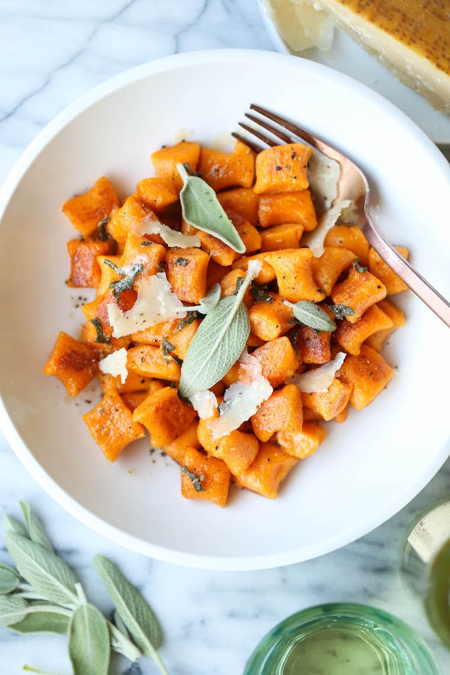 Brown butter sweet potato gnocchi is one sweet potato recipe to try.