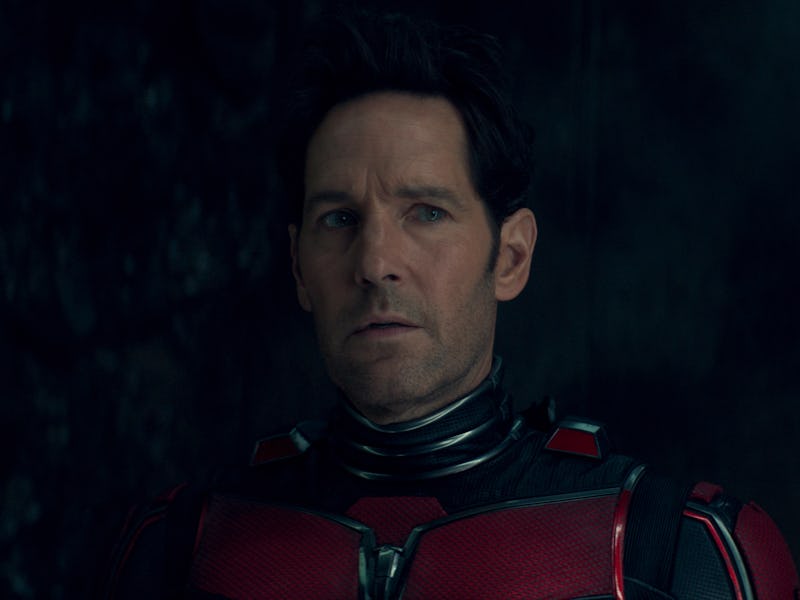 Paul Rudd as Scott Lang in Ant-Man and the Wasp: Quantumania