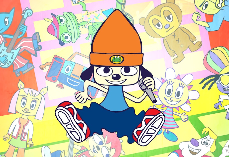PaRappa The Rapper (PlayStation the Best) + Spin.Card PS1 Japan