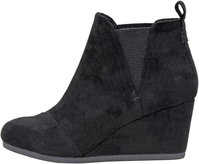 Dunes Zoey Wedge Booties