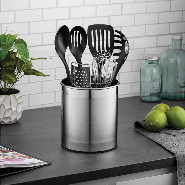 FineDine Stainless Steel Kitchen Utensil Holder