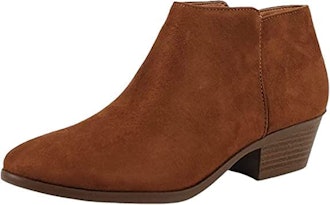 Soda Chance Closed Toe Ankle Booties